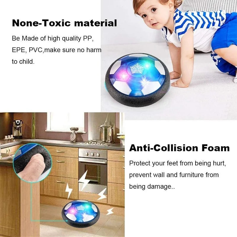 Piłka nożna LED do zabawy w domu