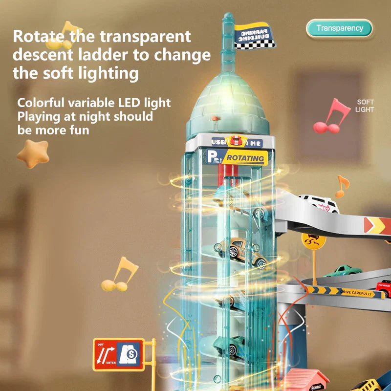 Tor wyścigowy Lew z samochodami dla dzieci