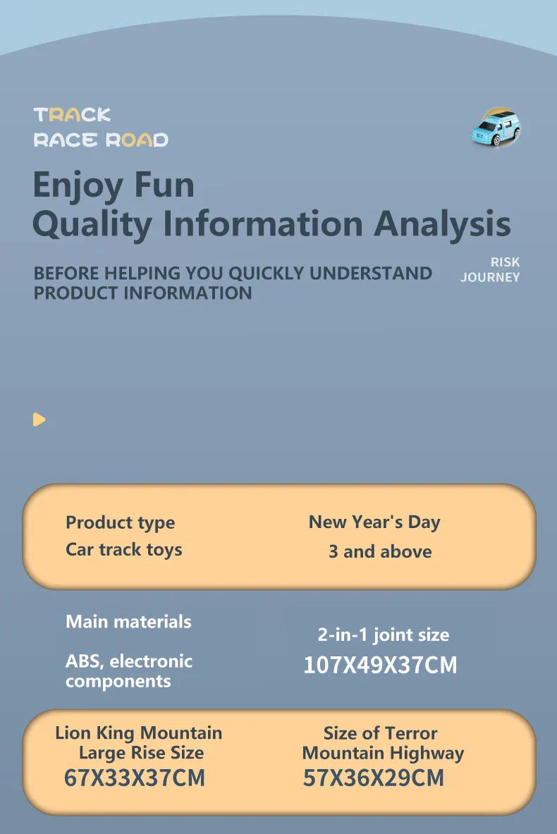 Tor wyścigowy Lew z samochodami dla dzieci