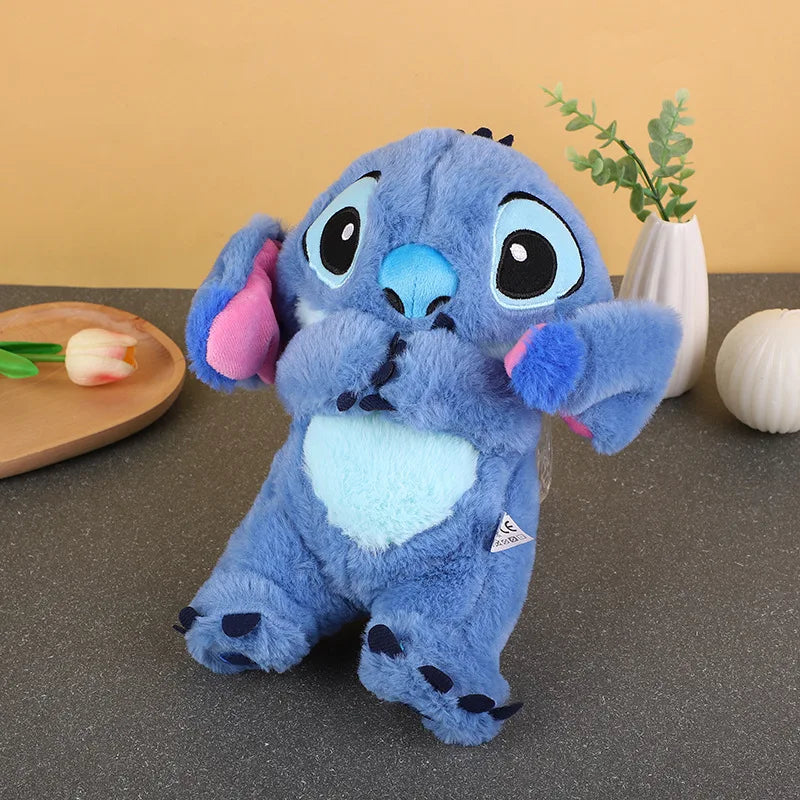 Pluszowy Stitch z muzyką, światłem i oddechem