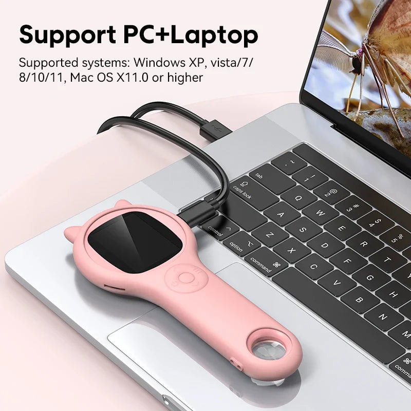 Mikroskop optyczny 200MP dla dzieci 500x