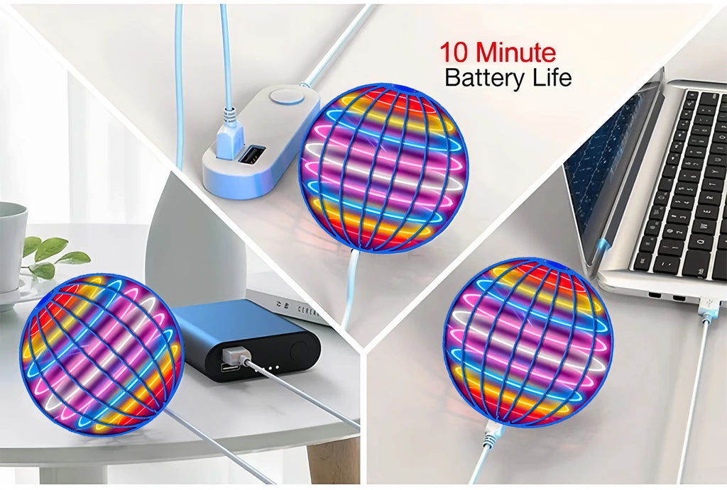 Latająca piłka LED boomerang dla dzieci