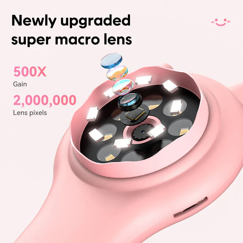 Mikroskop optyczny 200MP dla dzieci 500x